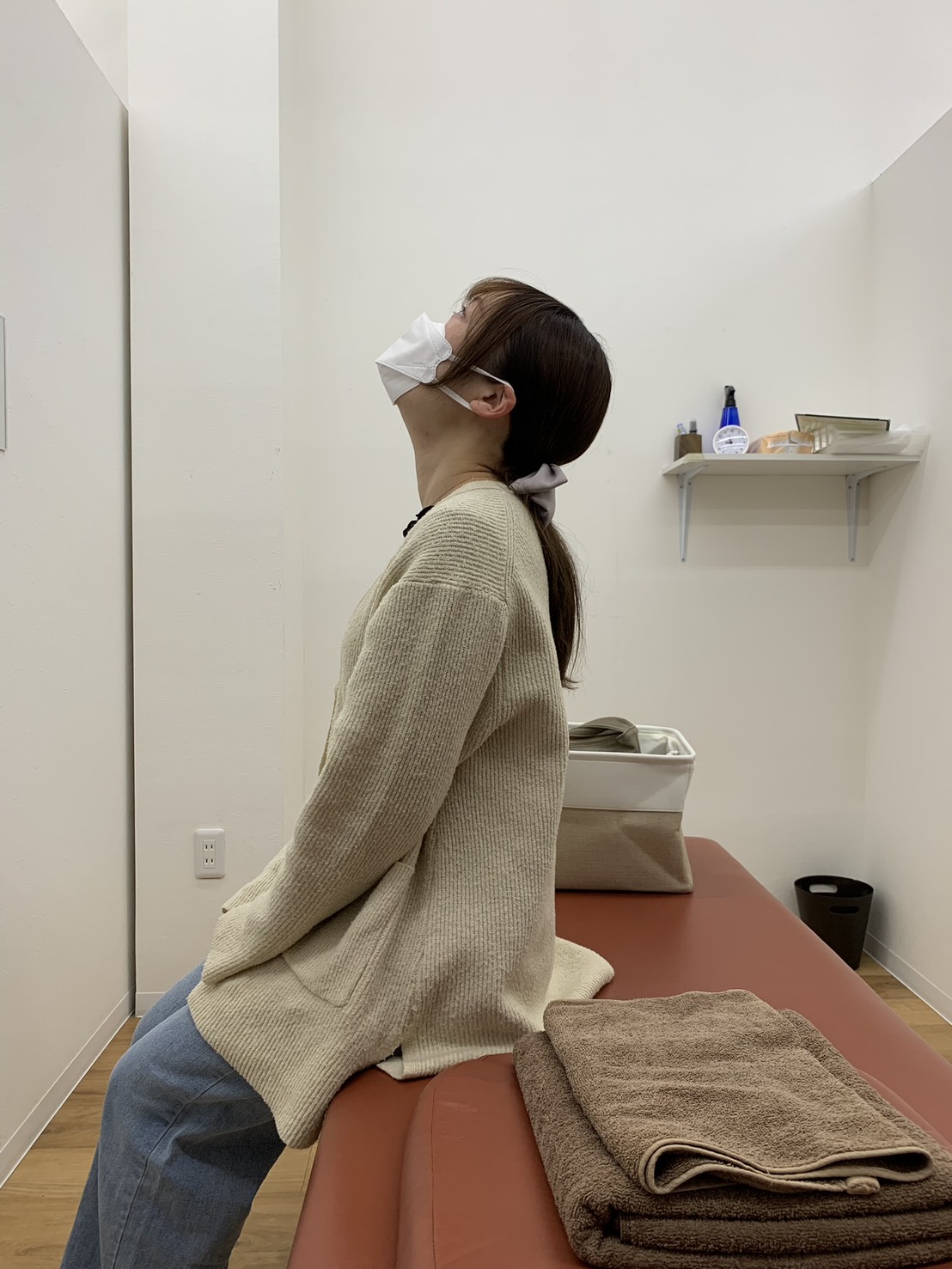 J様 施術前の身体バランスの状態②